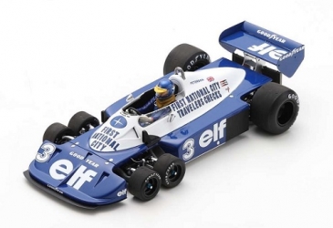 18S572 Tyrrell P34 No.3 German GP 1977 Ronnie Peterson 1:18